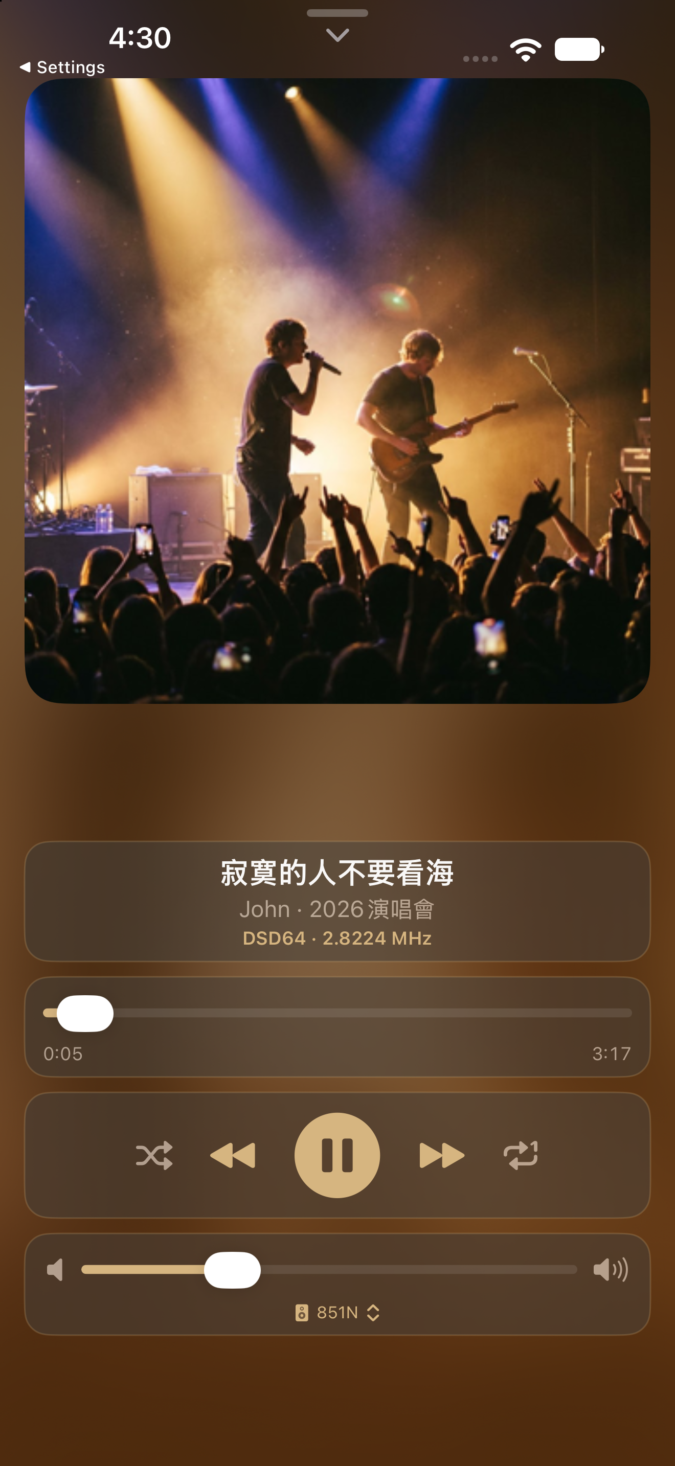 正在播放
